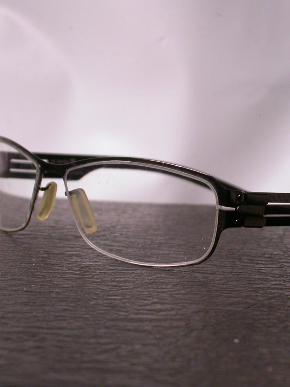 IC! Berlin Mao Black Modern Light Weight Eyeglasses Made in Germany